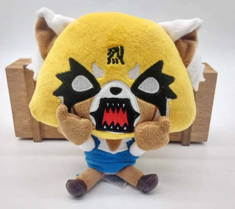 Japan Aggretsuko Aggressive Retsuko Plush Toy Stuffed Doll NEW