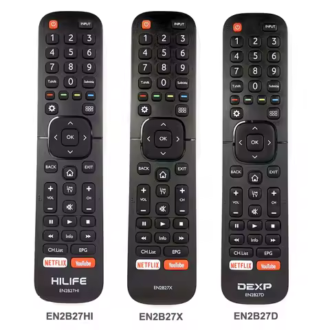 New Original Remote Control EN2B27HI EN2B27X EN2B27D For Hisense HILIFE DEXP LCD Smart TV With NETFLIX YouTube App Fernbedienung
