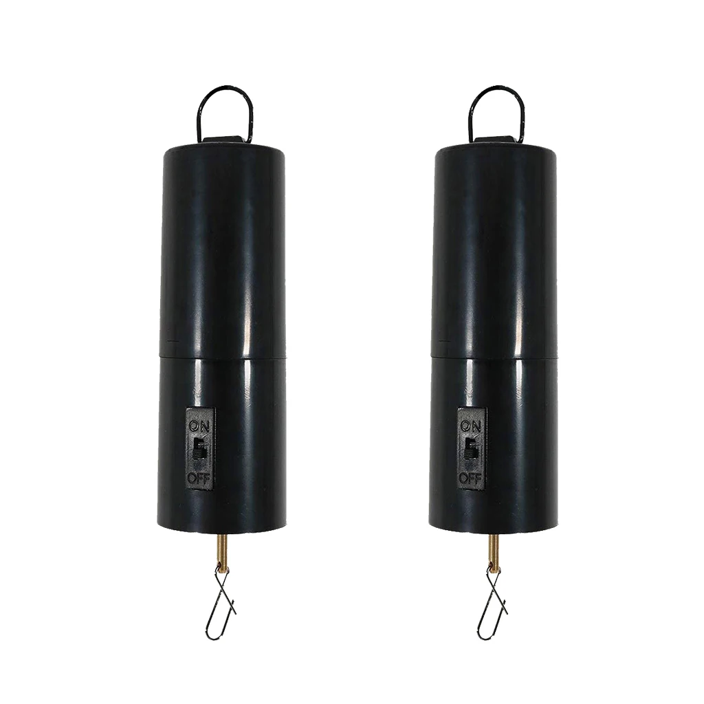 2Pieces Electric Powered Hanging Display Motor Revolve Twist Turn Swirl