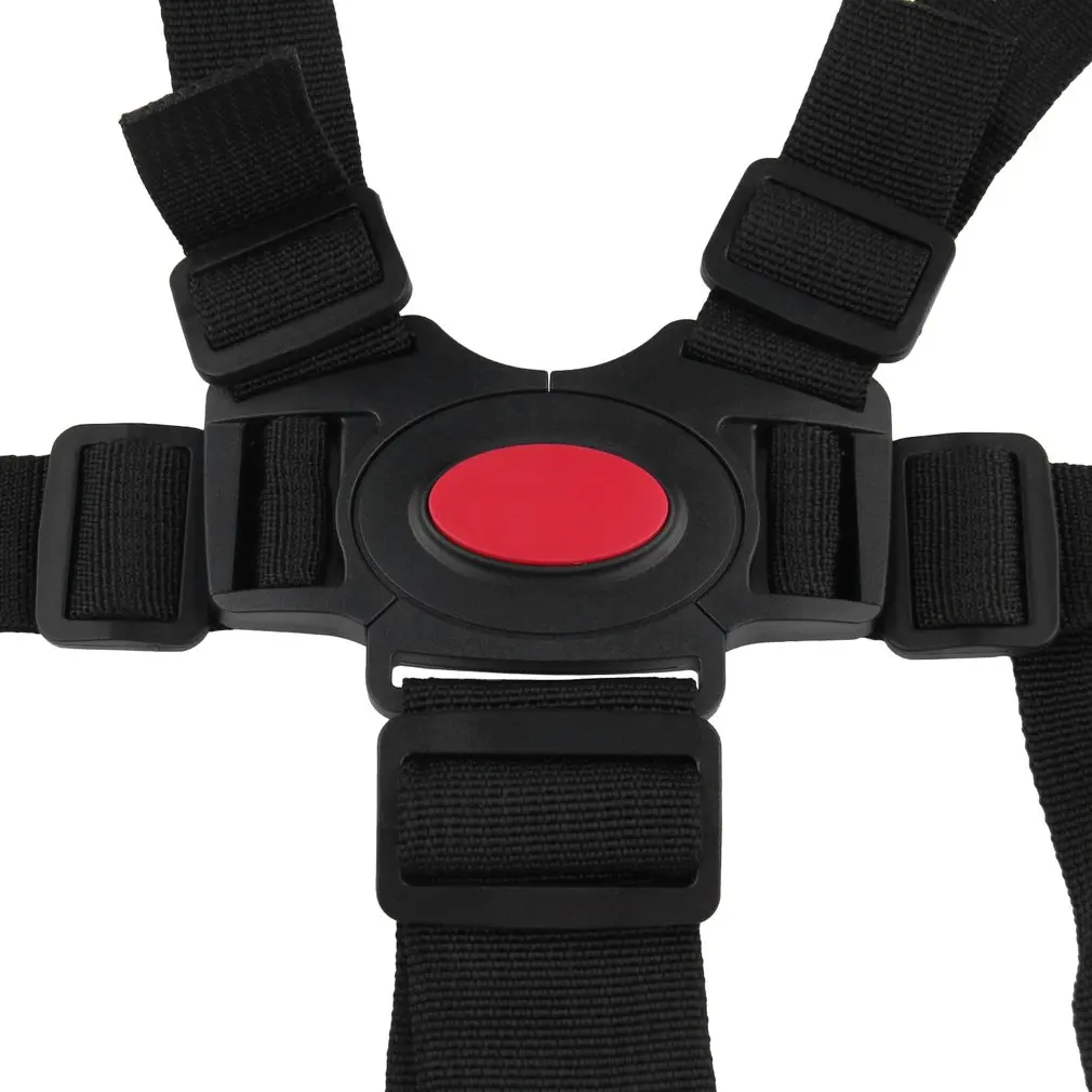 Universal Baby 5-Point Harness Safe Belt Crotch Shoulder Protector Safety Belt For Pushchair Dining Chair Car Stroller Chair