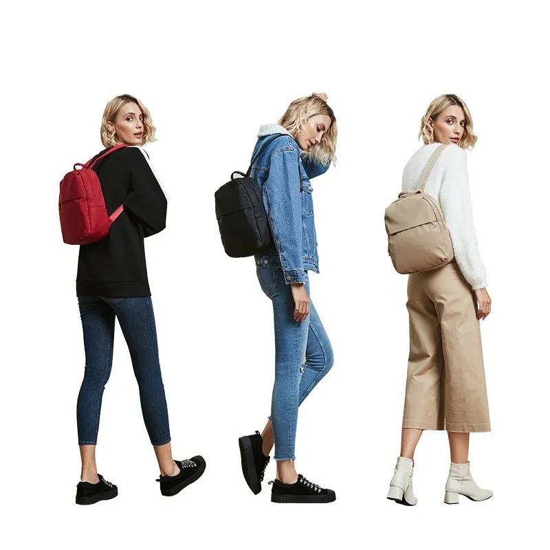 Moda sırt çantası su geçirmez kadın sırt çantası naylon omuzdan askili çanta yeni Trend kadın sırt çantası büyük okul sırt çantası genç öğrenci