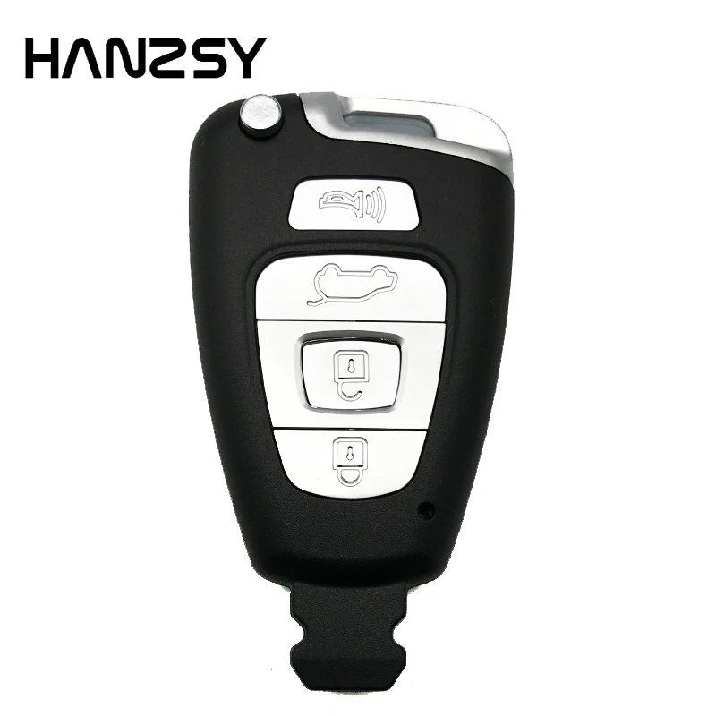 

4 Buttons Smart key Case For Hyundai Veracruz 2007 2008 2009 2010 2011 2012 Replacement Remote Key Shell keyless Entry Fob