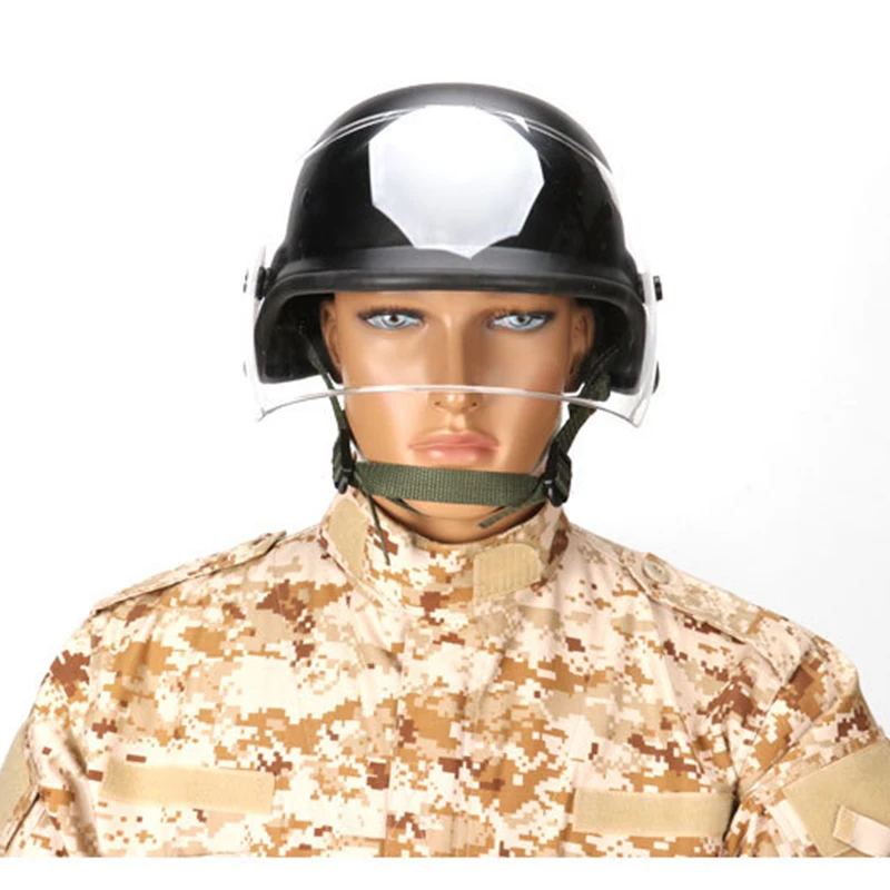 Airsoft M88 PASGT Kelver Tactical Helmet with Clear Visor Men Cycling Outdoor Sports Skate Hunting Helmet Casco Ciclismo
