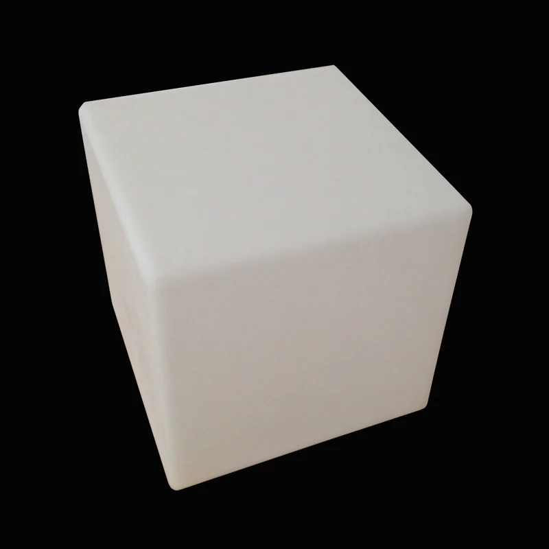 Plastic Cubes Shell Case, Bar Table, Outdoor, Plastic PE, No Light Source, D20cm, D25cm, D30cm, 40cm, 43cm, 50cm, 60cm, 1Pc