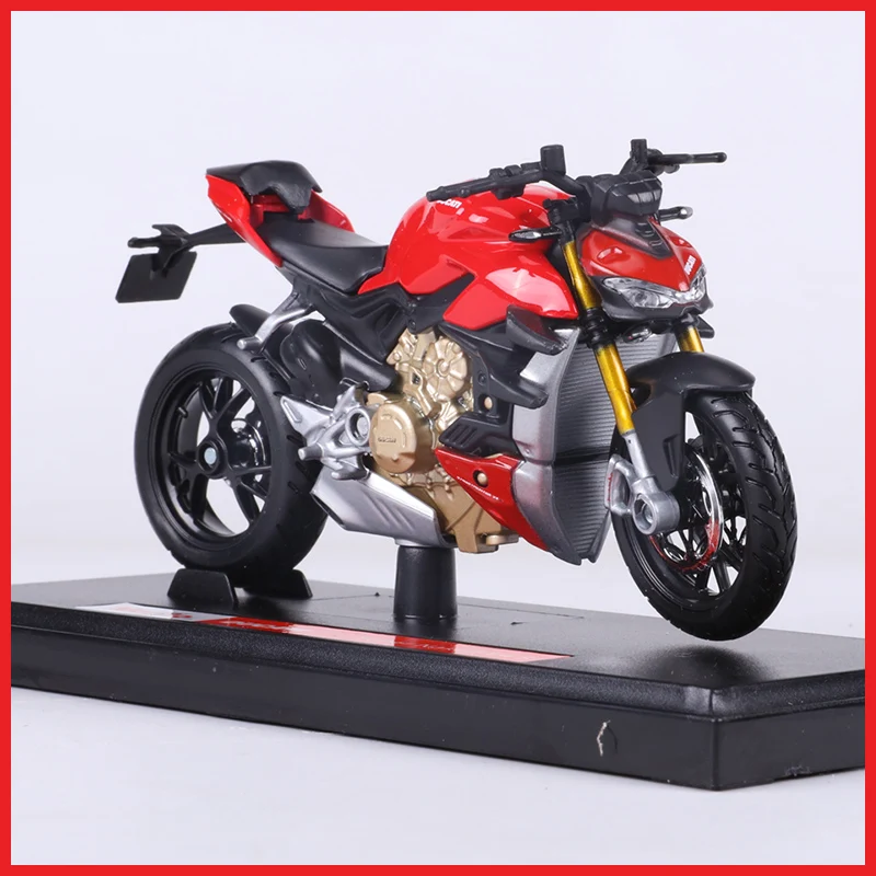 Maisto 1:18 Ducati Super Naked V4 S Red Diecast Model Bike Motorcycle