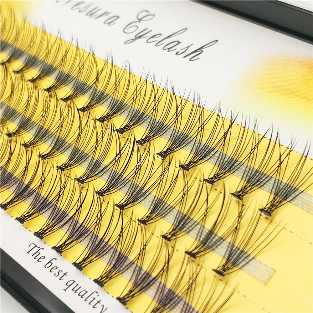 10D Russian Volume Eyelashes Extension Soft False Eyelash Natural Long C curl Mink Lash Eyelash Individual Grafting