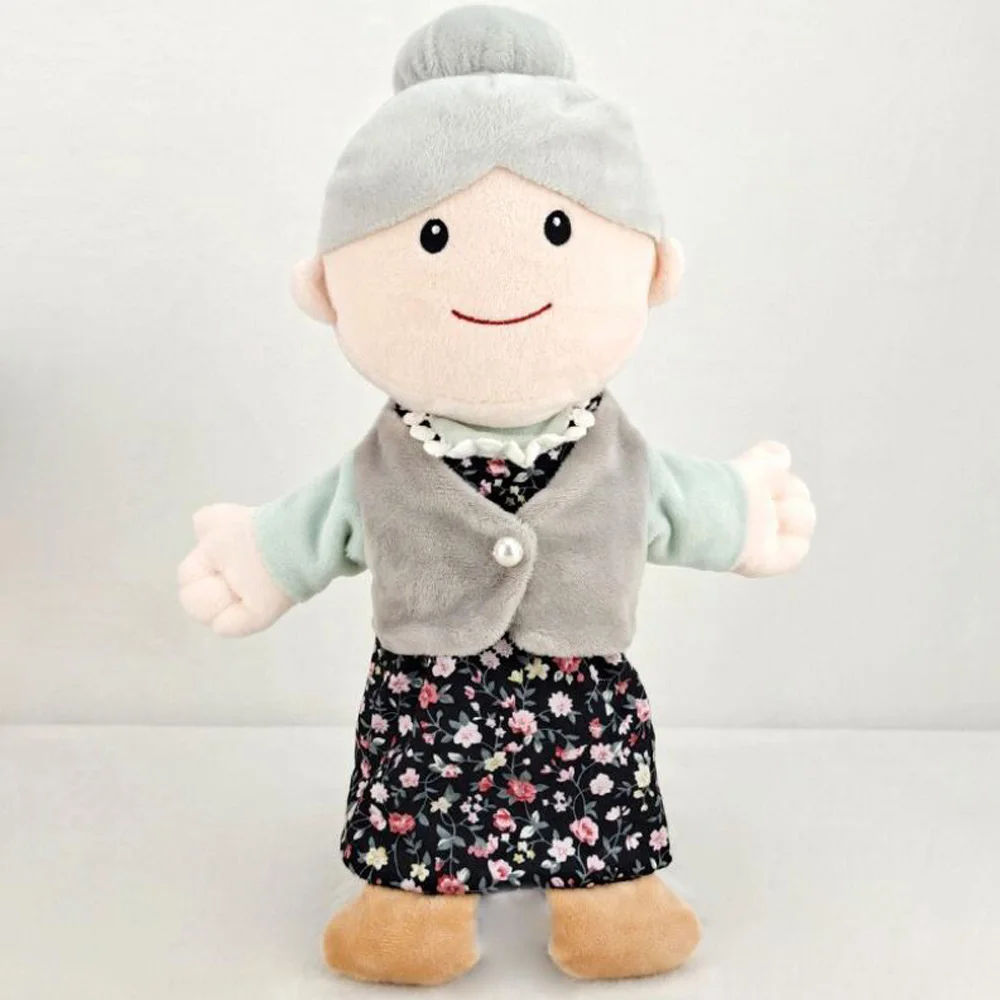 Family Member Son Sister Mather Father Baby Hand Puppet Plush Stuffed Toy