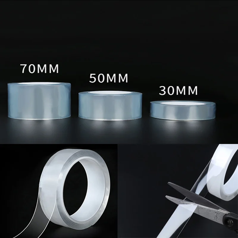 Car Stickers Door Sill Strip Bumper Sticker Car Protect Sticker Nano Tape Vinyl Accessories Car Trunk Auto Door Sill Full Body