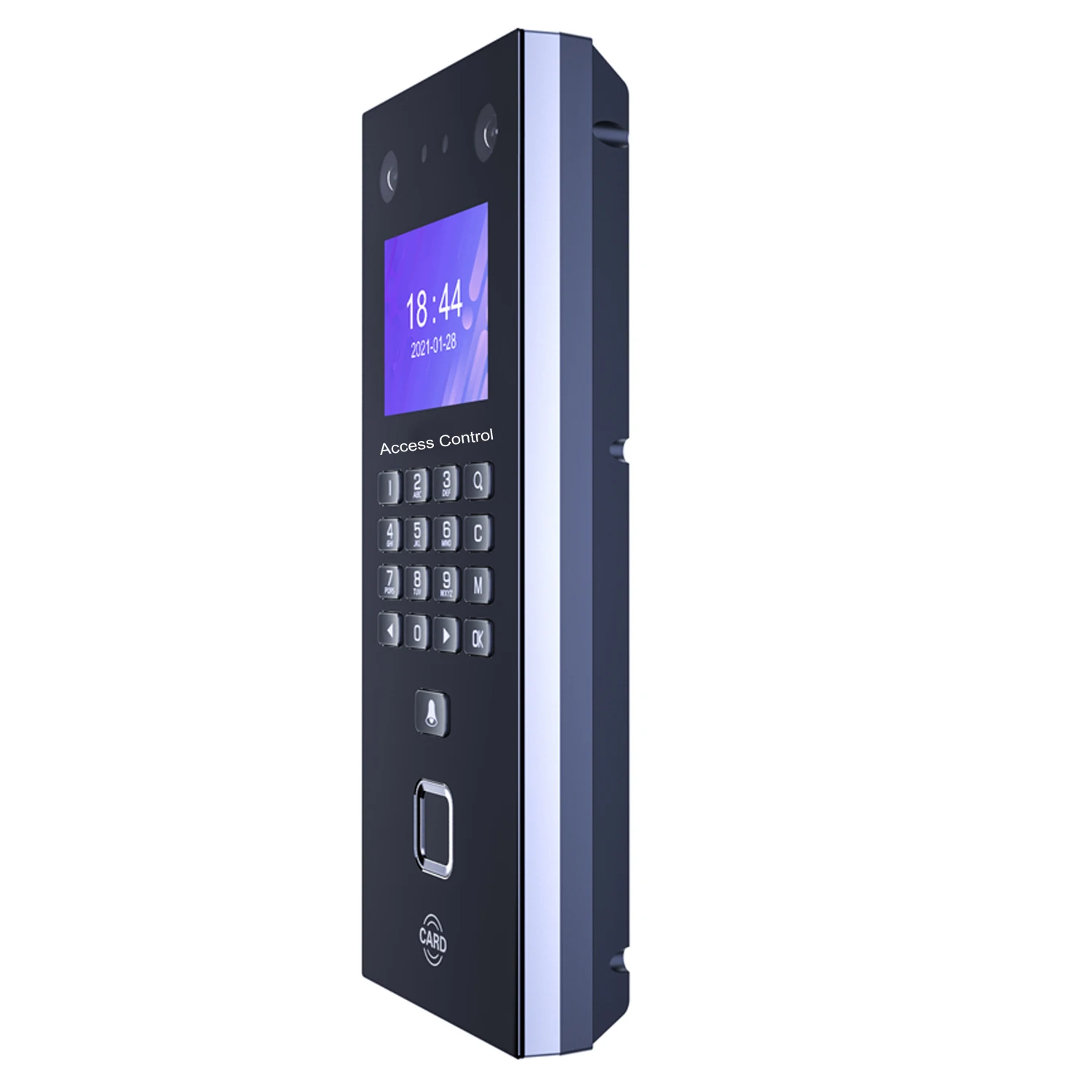 Face Recognition Access Control Facial Detection Door Lock Fingerprint Time Attendance Keypad TCP/IP USB RFID Card Palmprint