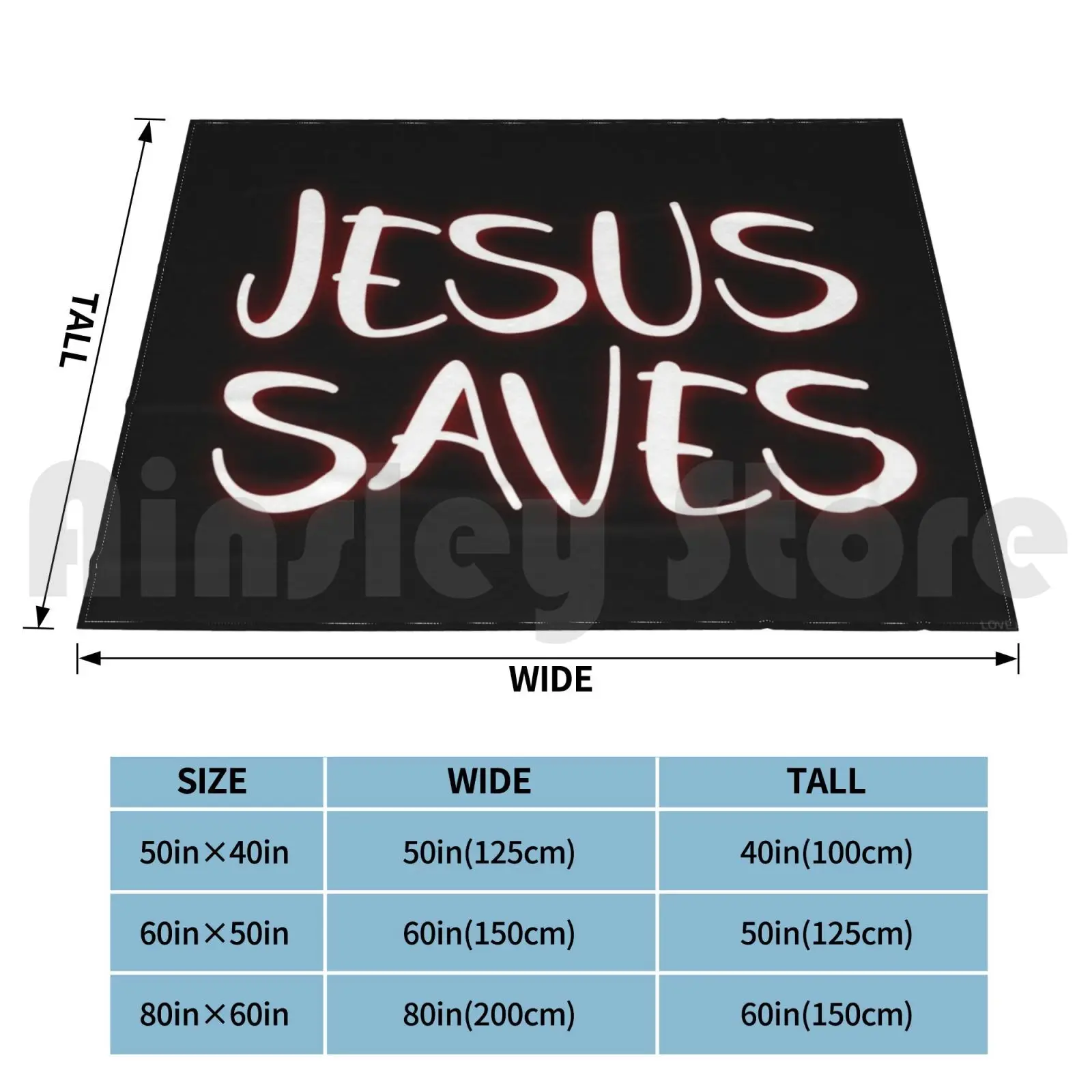 Jesus Save Blanket Fashion Custom 2747 Jesus Save Jesus Saves Jesus Save Love Salvation Guard Church