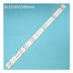 TV's LED Backlight Strips For PRESTIGIO PTV32SN02Z PTV32DN01Z_BK_CIS LED Bars MS-L1343 V2 Bands Rulers JL.D32061330-081AS-M