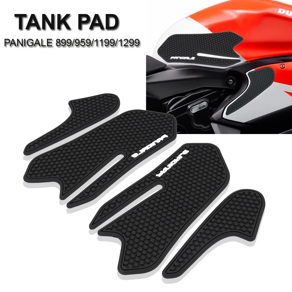 

Motorcycle For DUCATI PANIGALE V2 899 959 1199 1299 Tank Pad Side Sticker Traction Gas Fuel Grip Decal Anti Slip Knee Protector