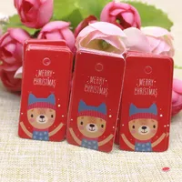 100pcs Kraft Paper Tags with Strings Handmade with Love Hang Tags Garment Tags for Candy/Gift/Cookies Display Packing Label Card 6