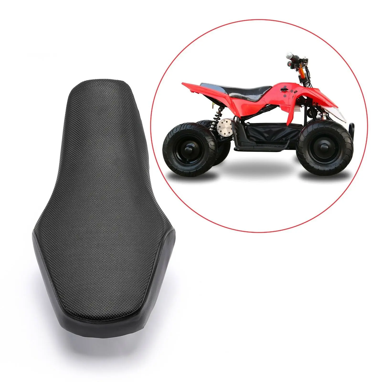 Kids ATV Quad Complete Seat for 110B 50 70 90 110cc 125cc Mini ATV Quad Bike Buggy 50cc 70cc 110cc Taotao Coolster Bull