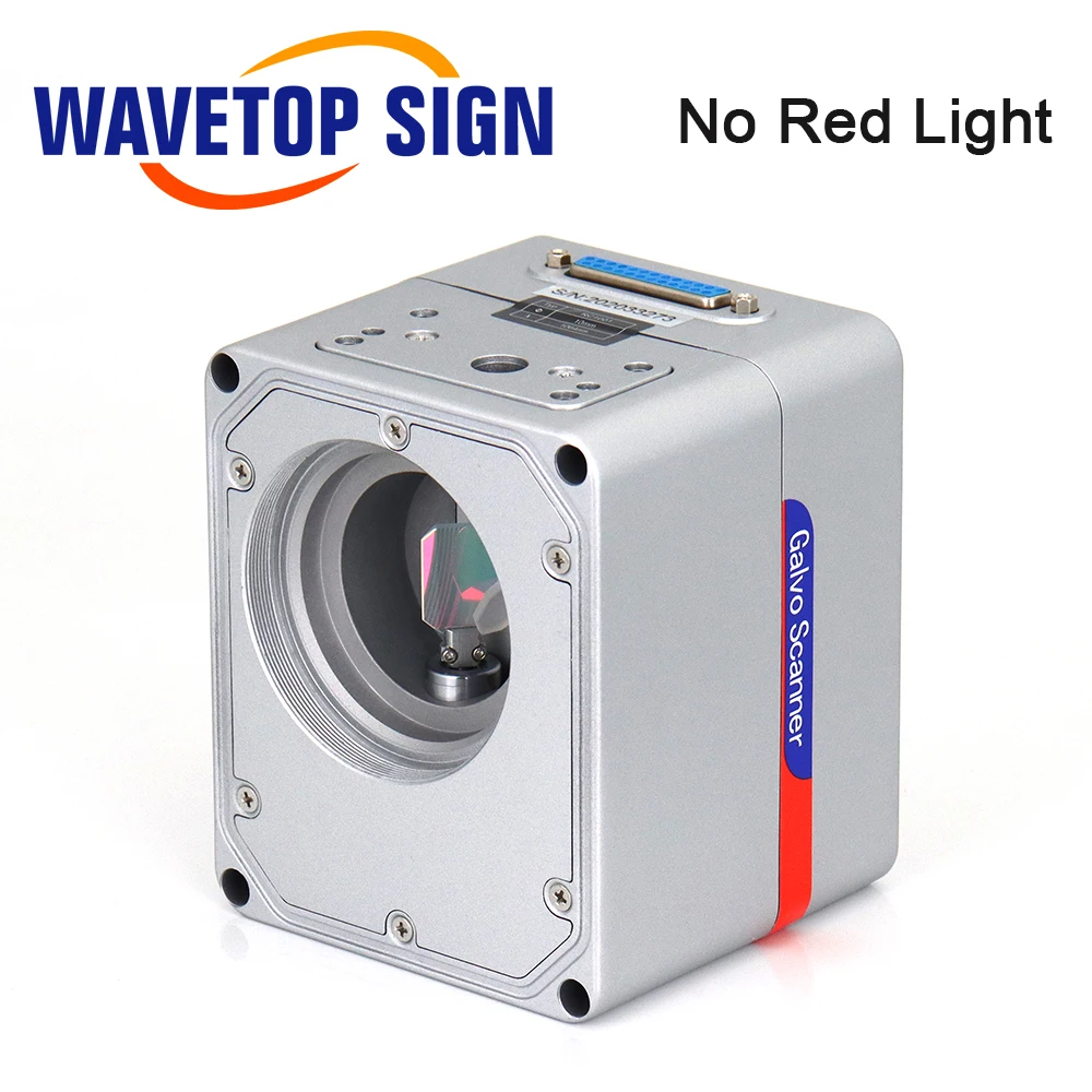 WaveTopSign RC1001 الألياف الليزر الماسح الضوئي Galvo سماعات رأس 10.6um & 1064nm 355nm 450nm فتحة 10 مللي متر الجلفانومتر الماسح الضوئي لوضع العلامات