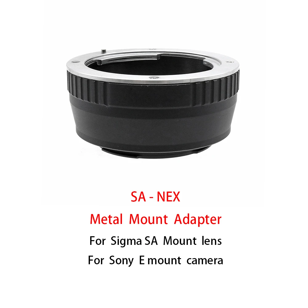 SA-NEX Metall Mount Adapter Ring für Sigma SA berg Objektiv Sony E mount Kamera A7/A7r/A7s/A6000/NEX serie etc.