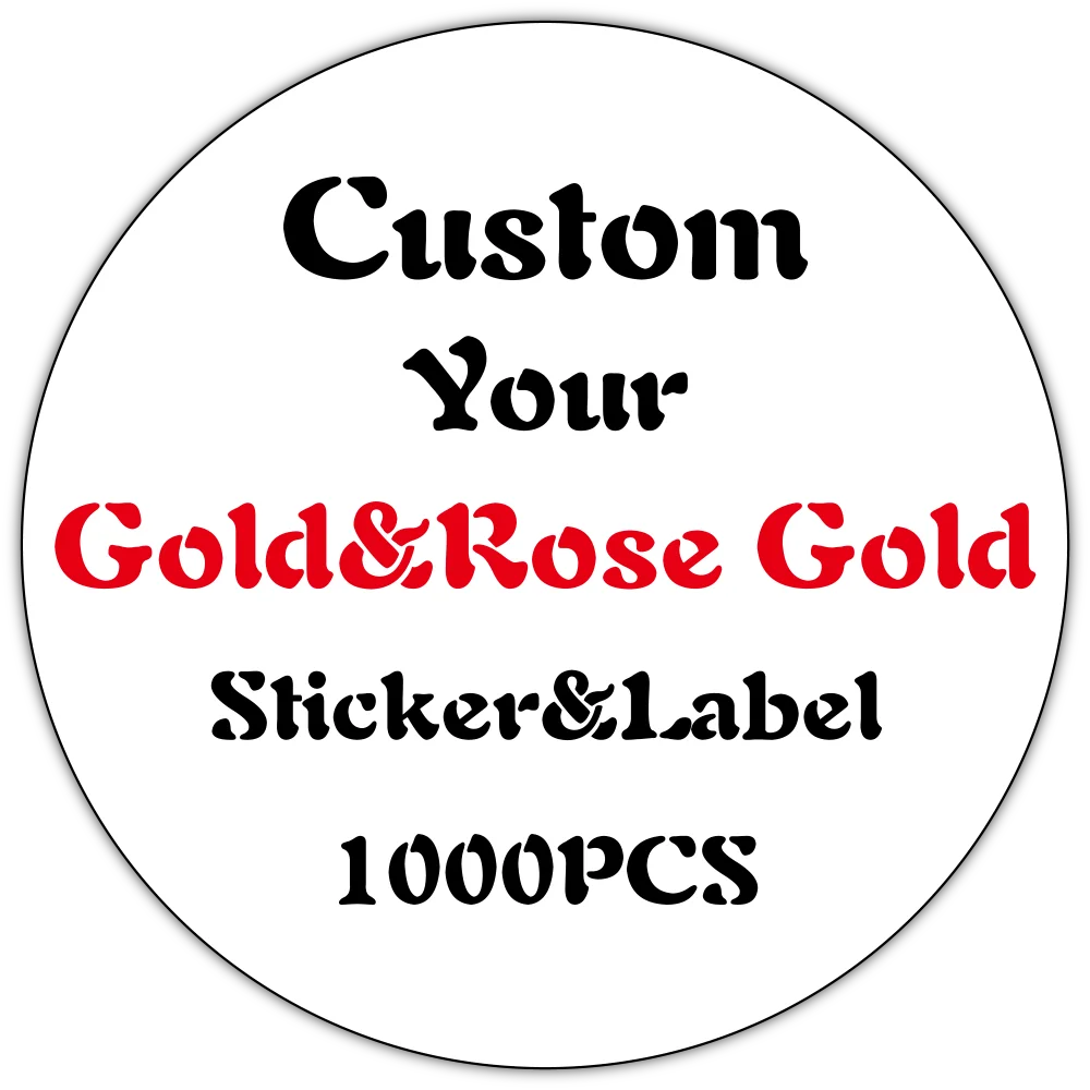 

Personalized Packaging Label Sticker, Custom Logo Stickers, Design Your Own Sticker, Wedding, Birthday Party, 1000Pcs