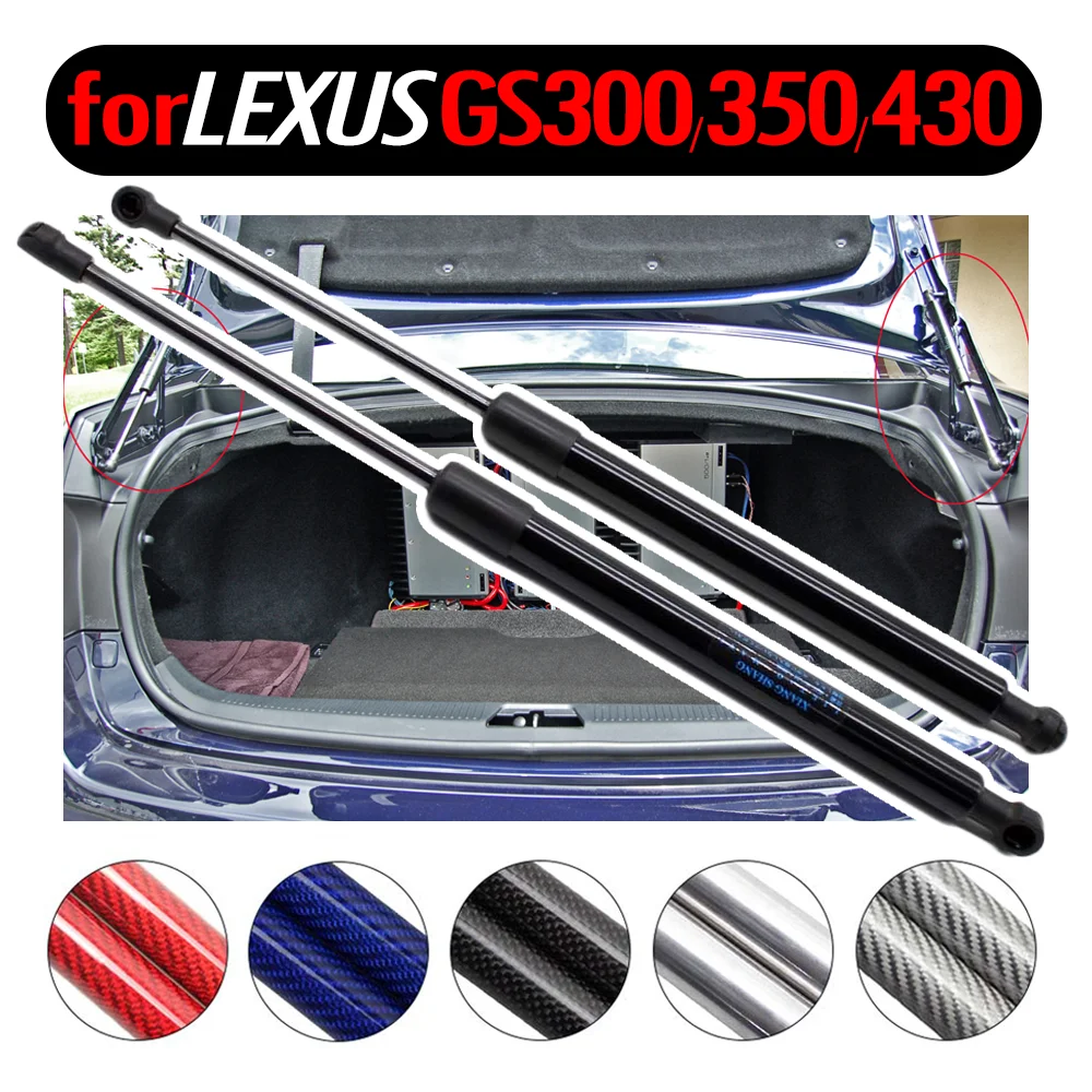 

Auto Rear Boot Door Lift Supports Shock Gas Struts for Lexus GS300 GS350 GS430 GS450h Saloon 2005-2011 314mm Tailgate 2pcs