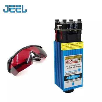 0.5W 405nm 2.5W/3.5W/5.5W 450nm 33Mm Scherpstellen Blauwe Laser Module Laser Graveren en Snijden Ttl/Pwm Controle 12V 5A Laser Buis