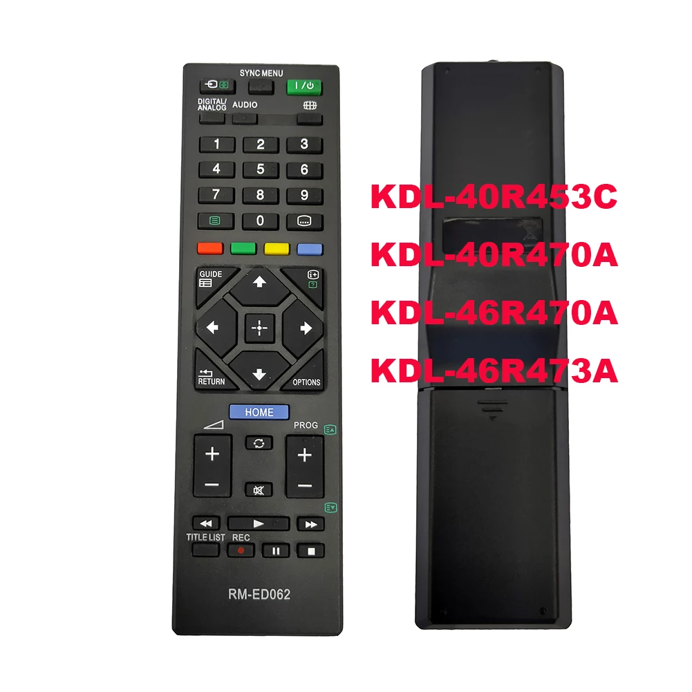 Nuovo Telecomando per Sony RM ED062 RM-ED062LCD TV KDL-32R433B KDL-32R503C KDL-32RD303 KDL-32RD433 KDL-32RE303 KDL-32WD603