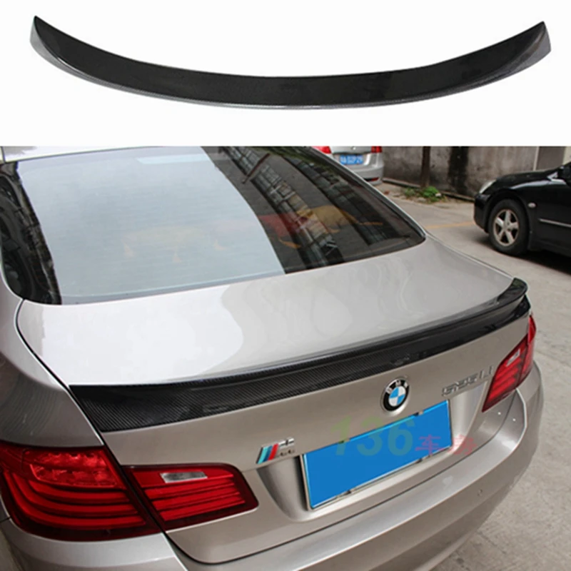 

AC style carbon fiber black rear wing spoiler For BMW 5 series F10 F18 and M5 sedan 2010-2017 sedan