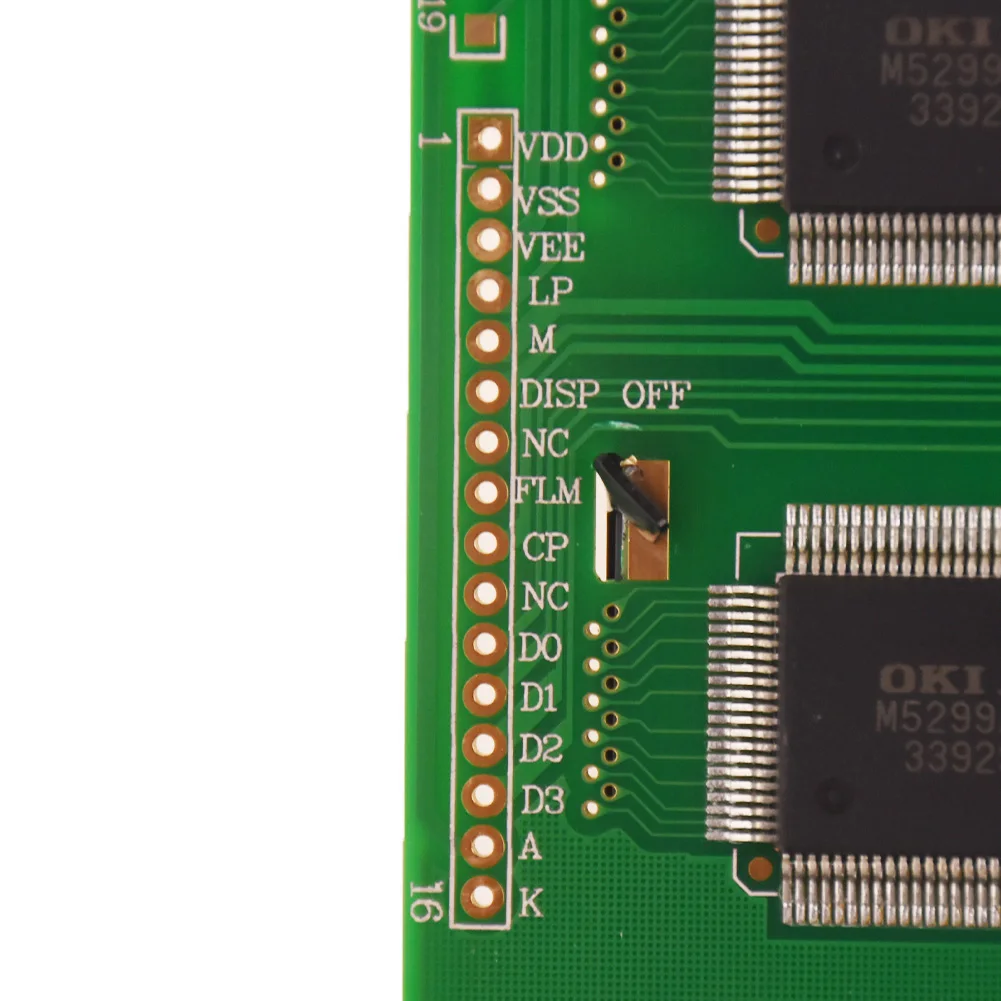 Imagem -03 - Polegada 256x128 Rt256128a1 Industrial Painel de Exibição de Tela Lcd Substituir 5