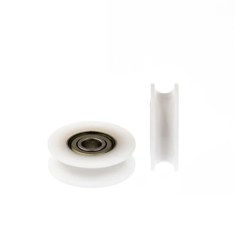 U3*13.5*4.4mm, rope, wire pulley, U groove, plastic bearing pulley, POM