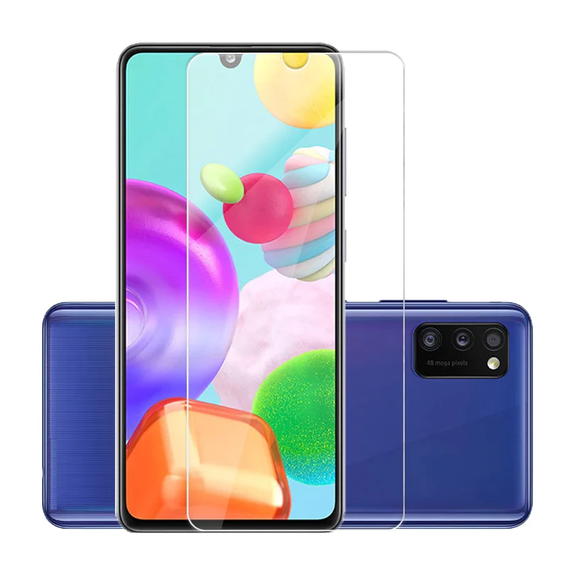 Vidrio templado para Samsung Galaxy A41 SM-A415F, Protector de pantalla, película protectora, 3 uds.