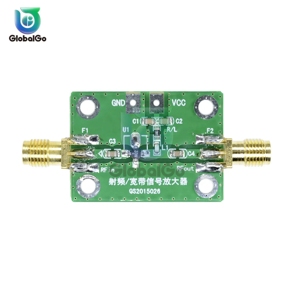 

0.1-2000MHz RF Wideband Amplifier Broadband Module Receiver 30dB Low-noise LNA