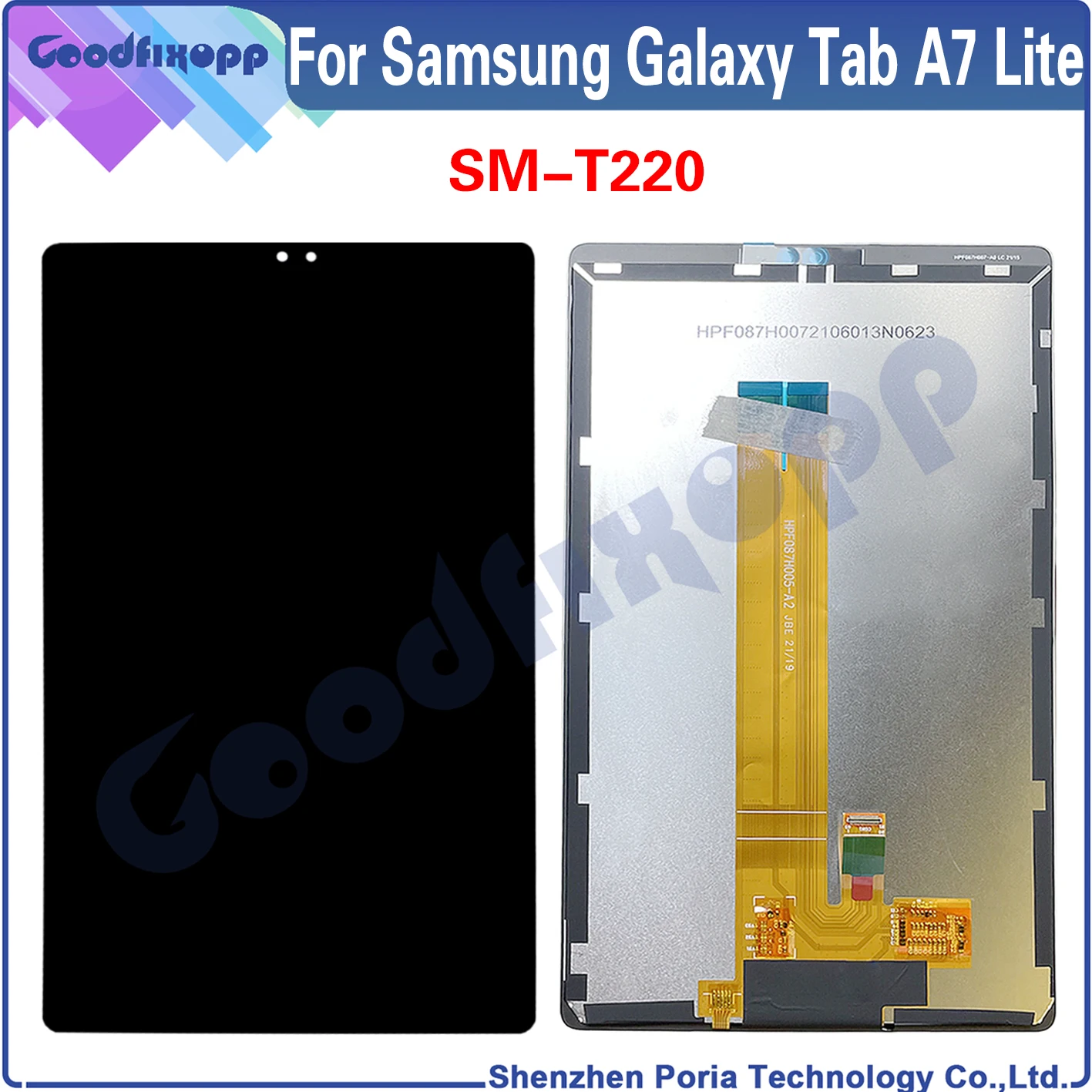 8.7'' LCD For Samsung Tab A7 Lite 2021 SM-T220 SM-T225 T220 T225 Display Touch Screen Digitizer Panel Assembly 100% Tested