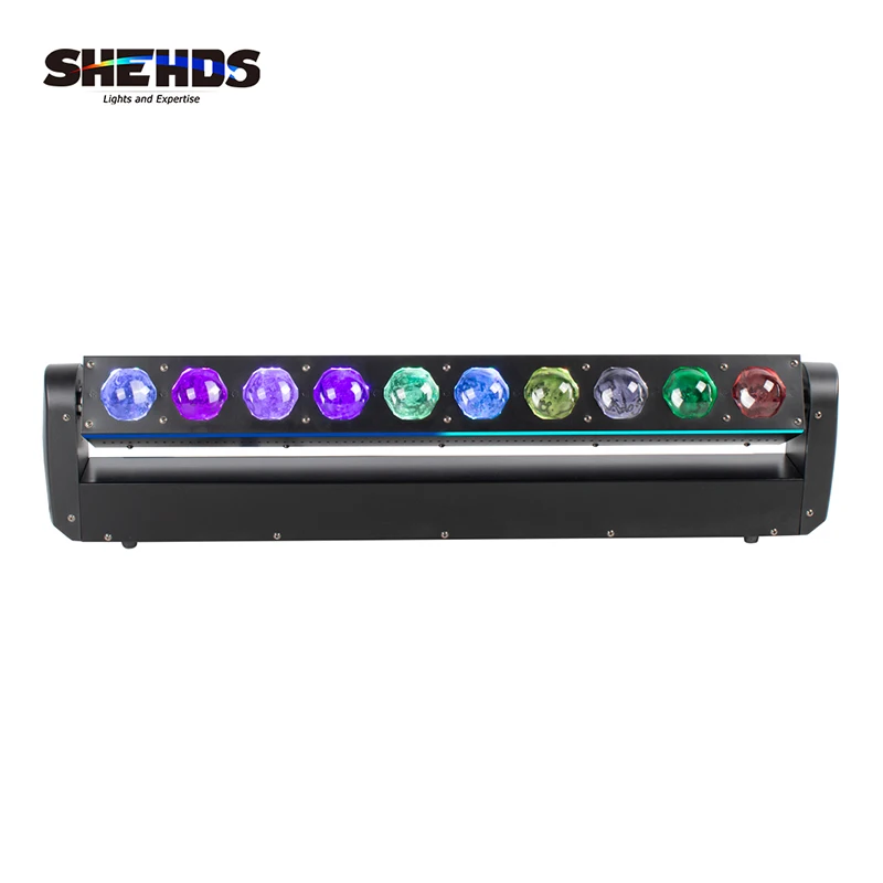 led 10x40w rgbw 4in1 feixe movendo a cabeca luz lavagem de parede dj discoteca palco mostrar festa bar danca piso efeito iluminacao equipmen pecas 01