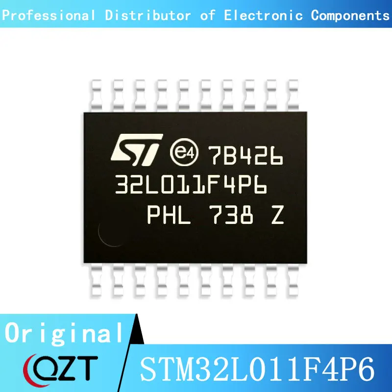 10 قطعة/الوحدة STM32L011 STM32L011F4 STM32L011F4P6 TSSOP-20 متحكم رقاقة بقعة جديدة