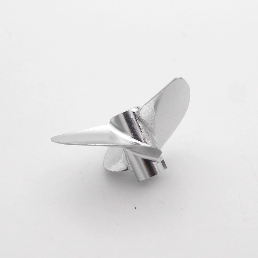 1PC CNC 3 Blades 36mm 38mm 40mm Left Hand Aluminum Propeller P1.9 Metal Prop for 4mm 4.76mm 3/16\