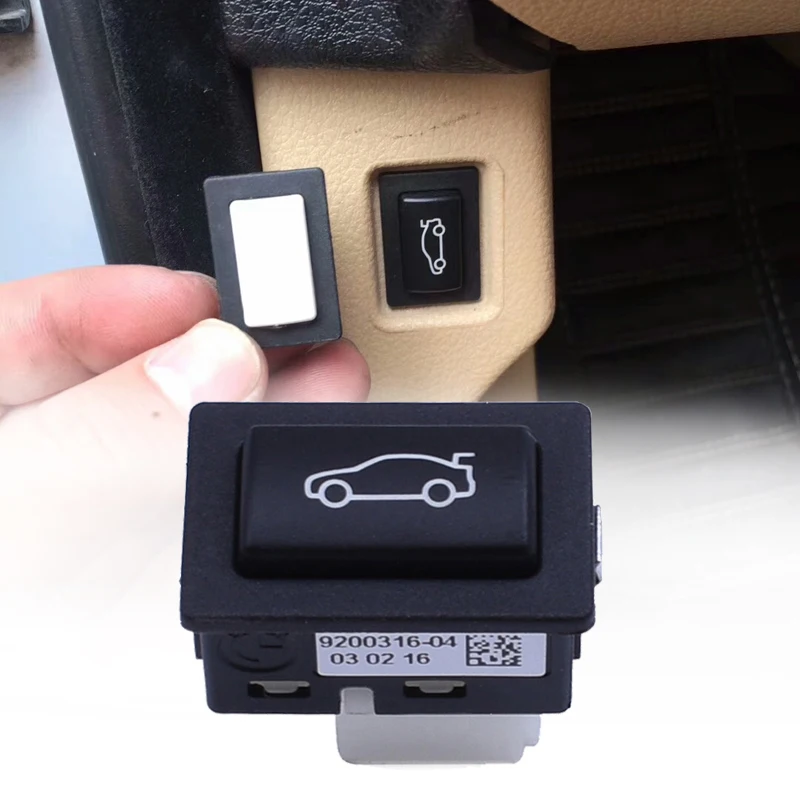 Car Tail Trunk Cover Opening Switch Button Replacement For BMW 1 2 3 4 5 6 7 X1 X3 Z4  E81 F22 E90 F30 F32 F10 F11 F12 F01 F02