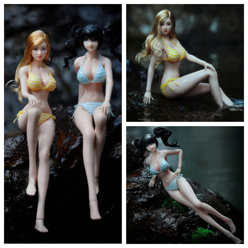 1/6 Scale Collectible Figurine Super-Flexible Female Figure Doll Pale Skin Seamless Bodies Anime Girl Plastic Model Toys Gift