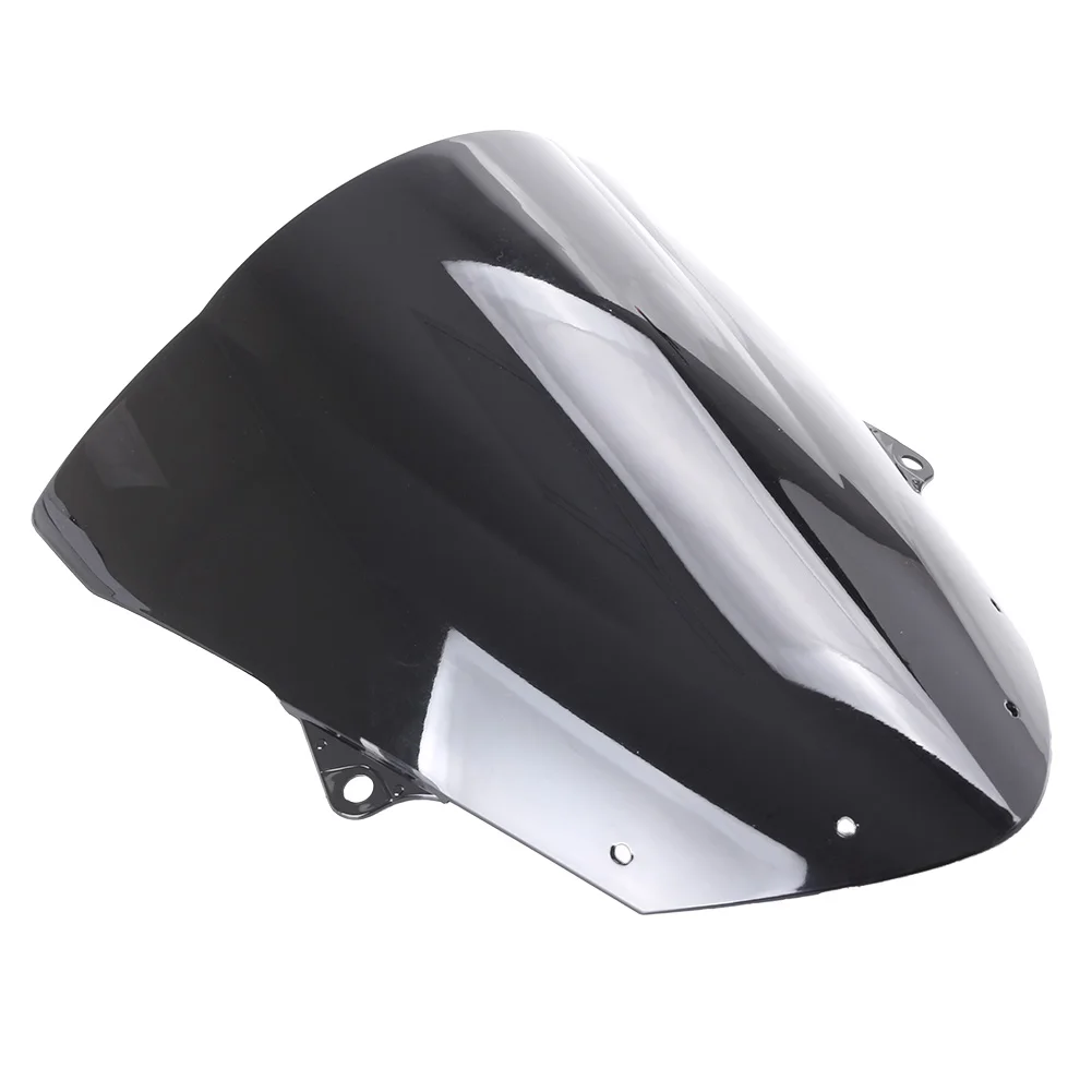 Motorcycle Windscreen Windshield Wind Deflector For Kawasaki ZX6R 2009-2010 & ZX10R 2008 2009 2010 ABS Plastic