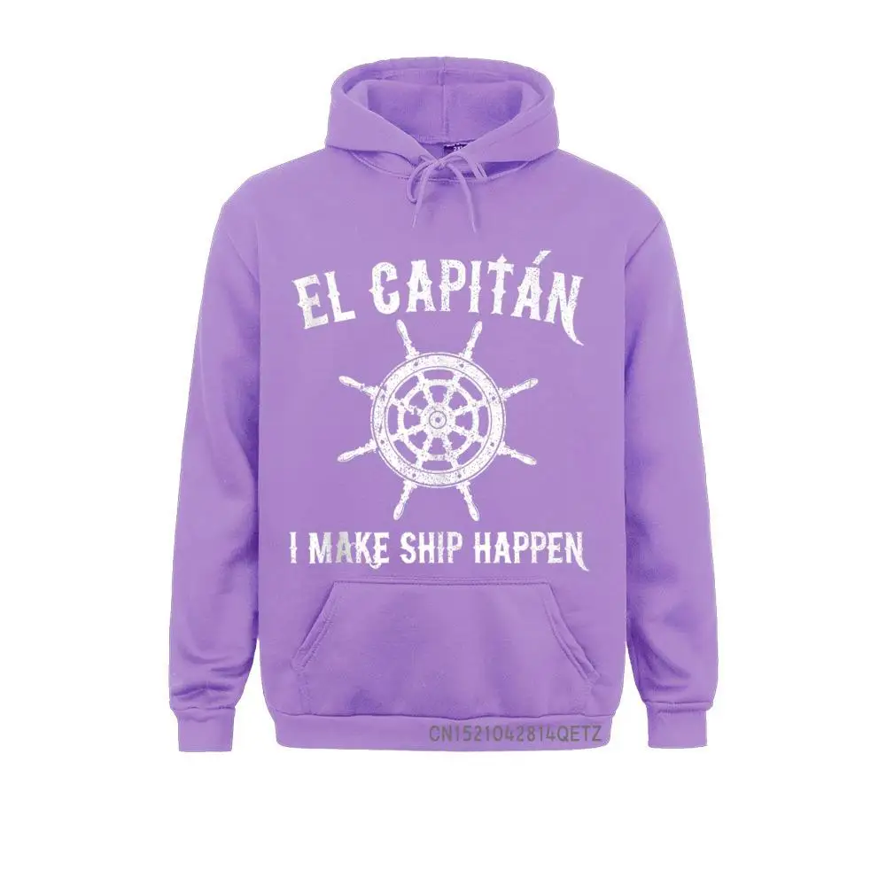 Wholesale Youth Sweatshirts El Capitan I Make Ship Happen Pontoon Boat Boating Lake Gift Sweats Hoodies Long Sleeve Hoods Cozy