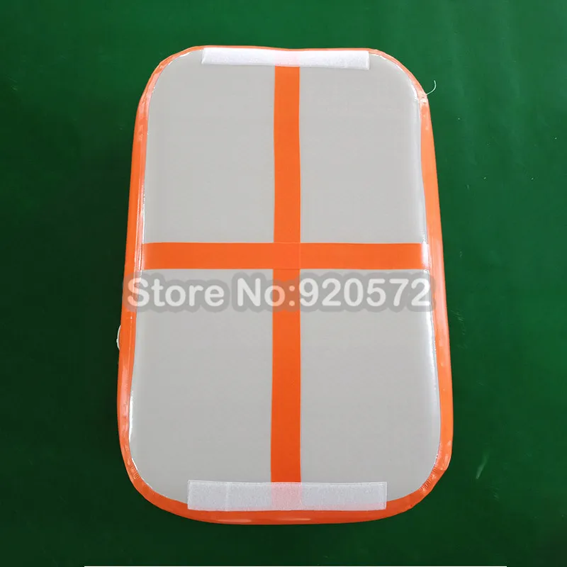 

Free Shipping Orange Tumble Gymnastic Inflatable Air Block,20cm Thickness Inflatable Gymnastic Equipment Air Block For Sale