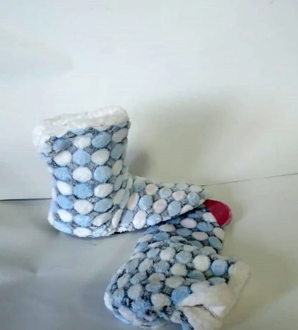 Winter Frauen Dicke Panduf Boote Booties Plüsch Hause Schuhe Boote Weiches Outsole