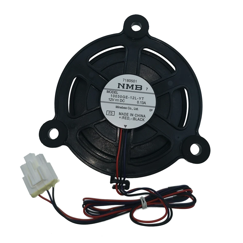 NMB 10030GE-12L-YT (12V DC 0.13A) Refrigerator Parts Evaporator Cooling Fan Motor