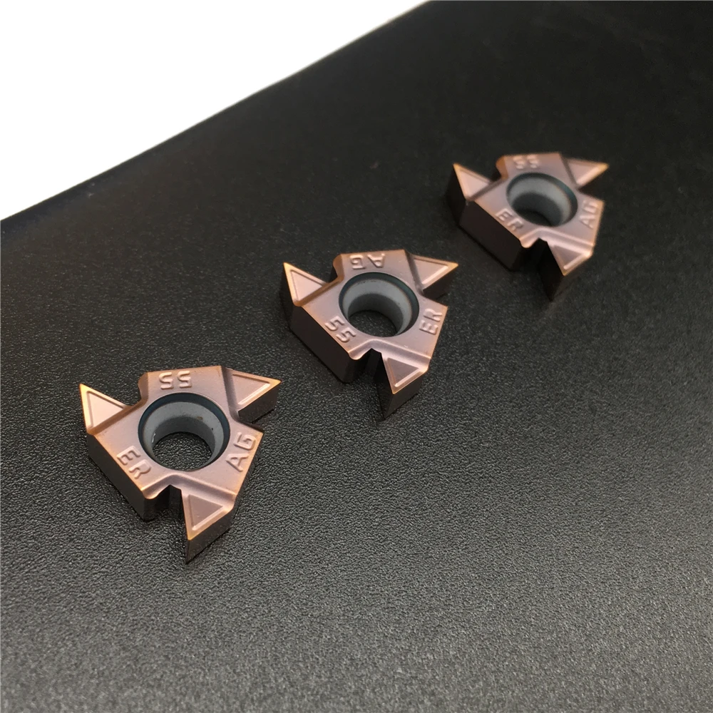 16ER M AG55 FT1125 Carbide Sisipan Kualitas Tinggi Benang Mengubah Alat Alat Pemotong Lathe Dog Cutter CNC 16ER AG55