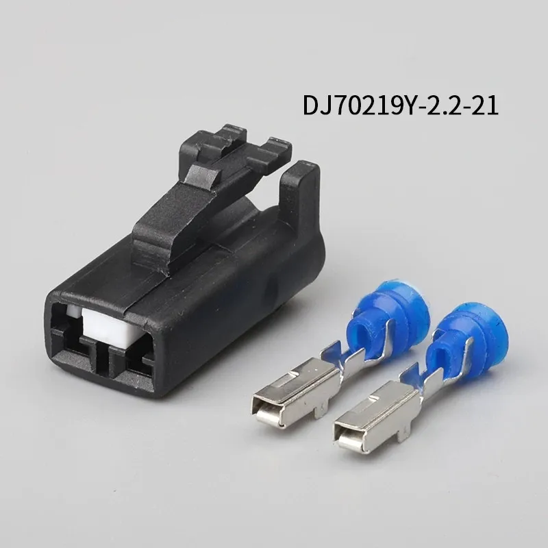 

500SETS DJ70219Y-2.2-21 2.2mm 2Pin AMP Car Electrical Wire Connectors for VW,BMW,Honda,Toyota,NISSAN AND other models