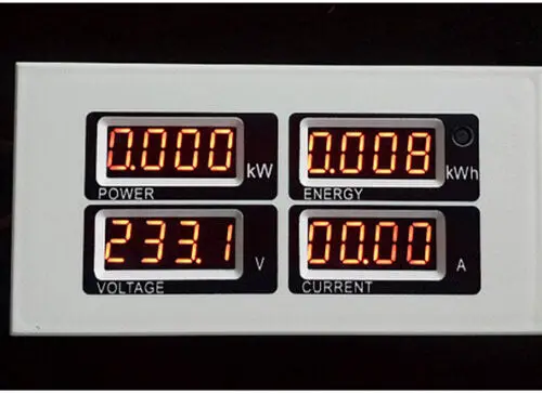 AC 110V 220V Digital 100A watt power meter volt amp Ammeter Voltmeter 80-260V