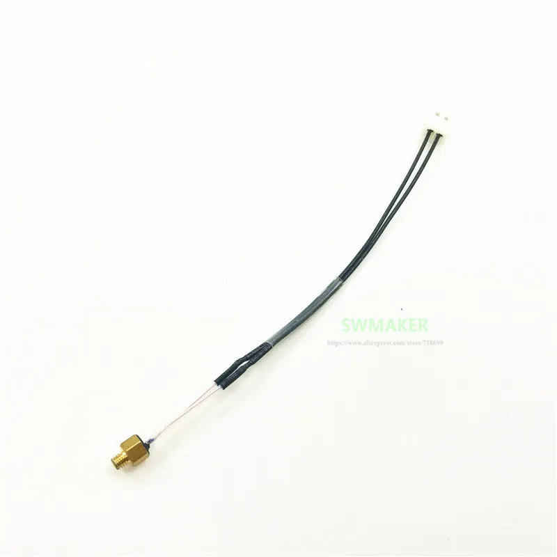 

1pcs M3 Hex Thermistor for Reprap Prusa i3 Wanhao Duplicator i3 V2 and Plus 3D Printers