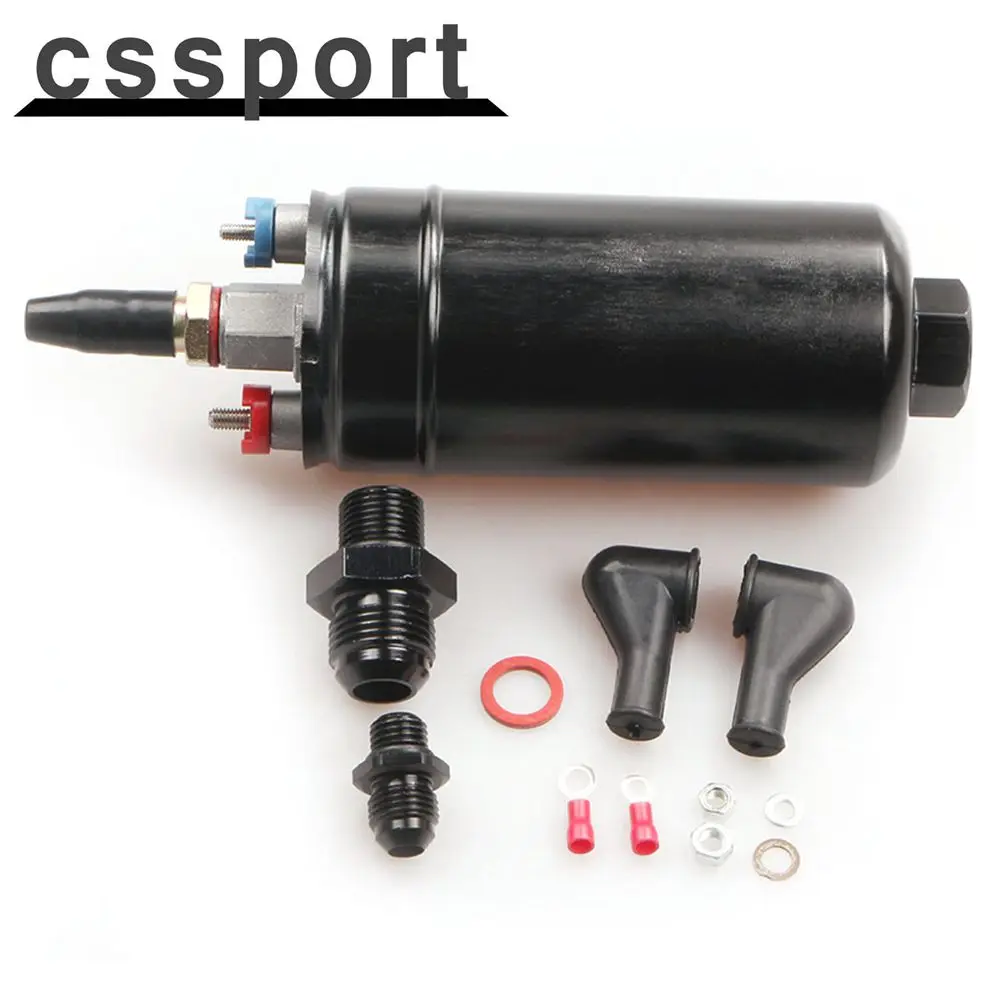 

Universal Inline External Electric Fuel Pump Inline External Electric Fuel Pump 0580254044 Black FP-1033-BK