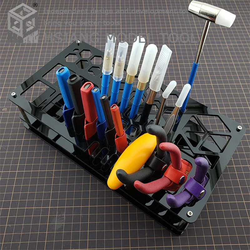 Screwdriver Organizer Storage Rack Model Building Tool Holder Stand Unassembled for Cars Trucks Helicopters Airplanes Boats Kits