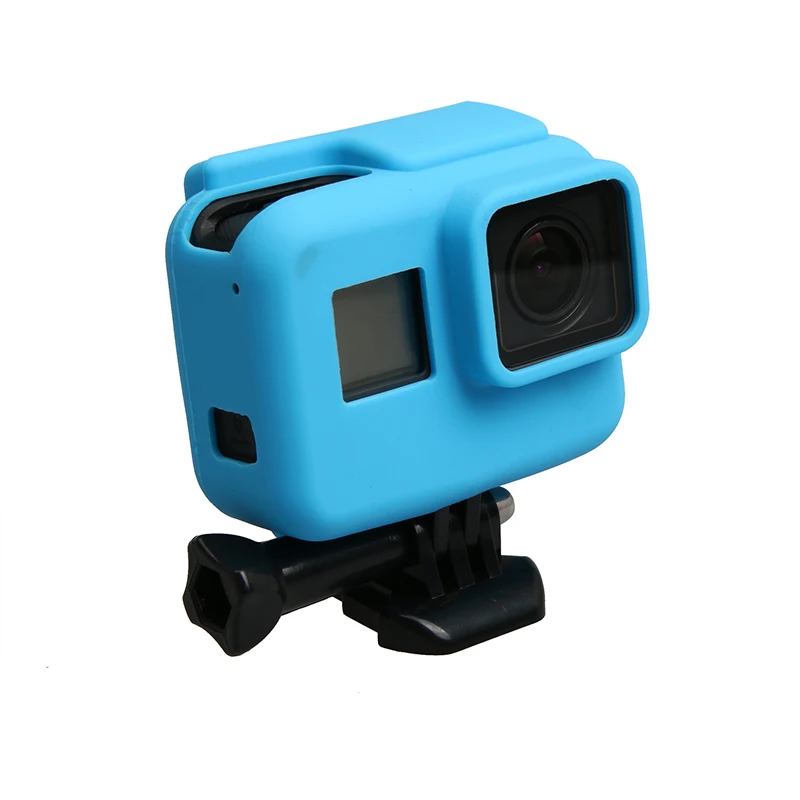 Anti-scratch Silicon Gel Camera Protective Case Cover Shell Housing For Gopro Hero 5 6 7 Action Camera Go Pro Accessories