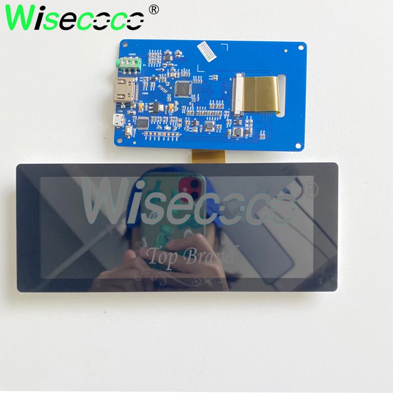 Imagem -02 - Ips Touch Lcd com Micro Usb Driver Board Display Automotivo Raspberry pi Display 1280x480 em