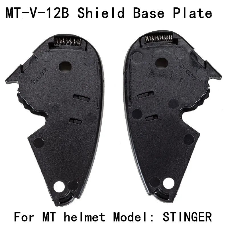 helmet glass holder For MT STINGER THUNDER 3 SV Replacement parts helmet windshield base plate MT-V-12 glass holder