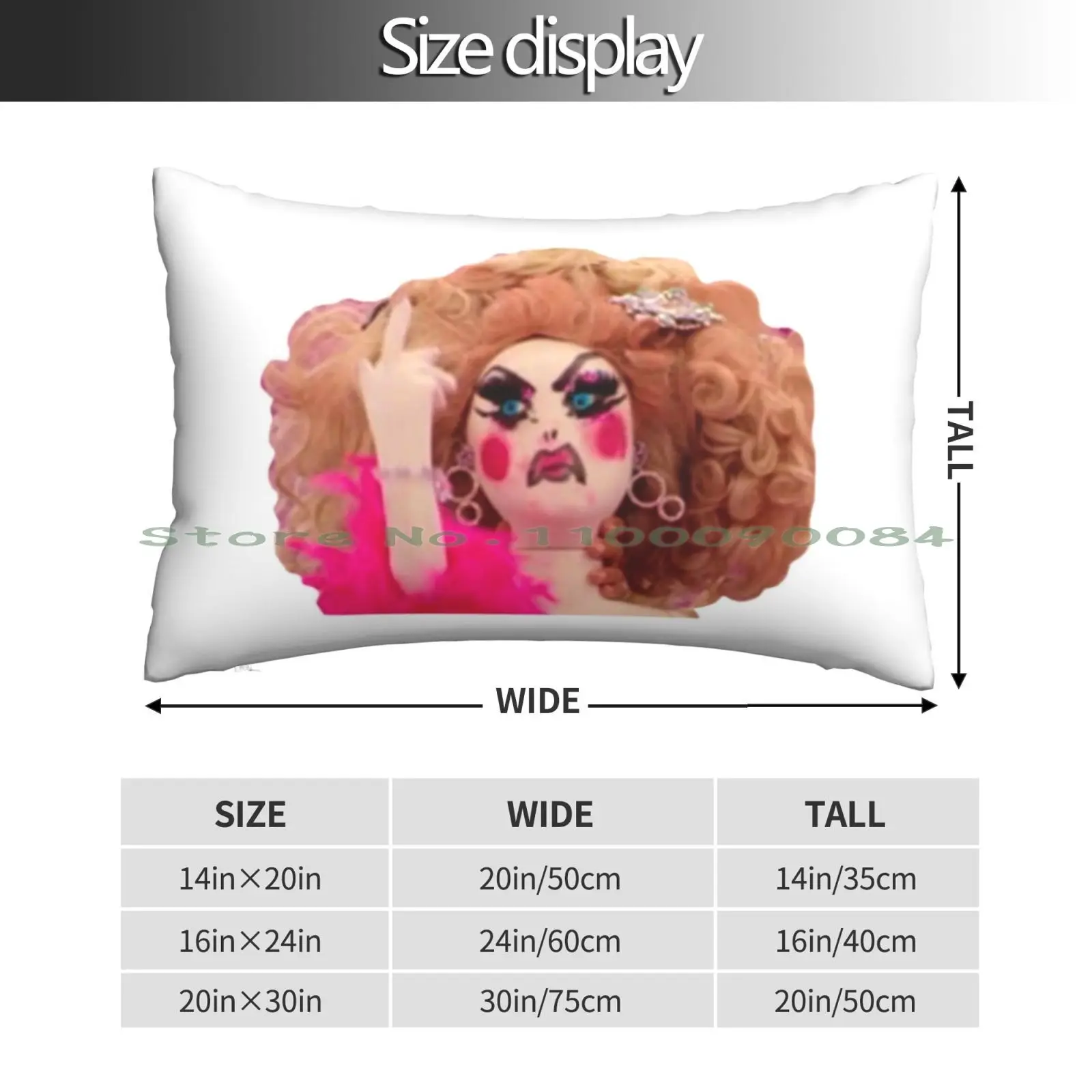 Lil' Poundcake Pillow Case 20x30 50*75 Sofa Bedroom Vine Rupaul Drag Race Back Rolls Alyssa Edwards Funny Meme Drag Queen Lil